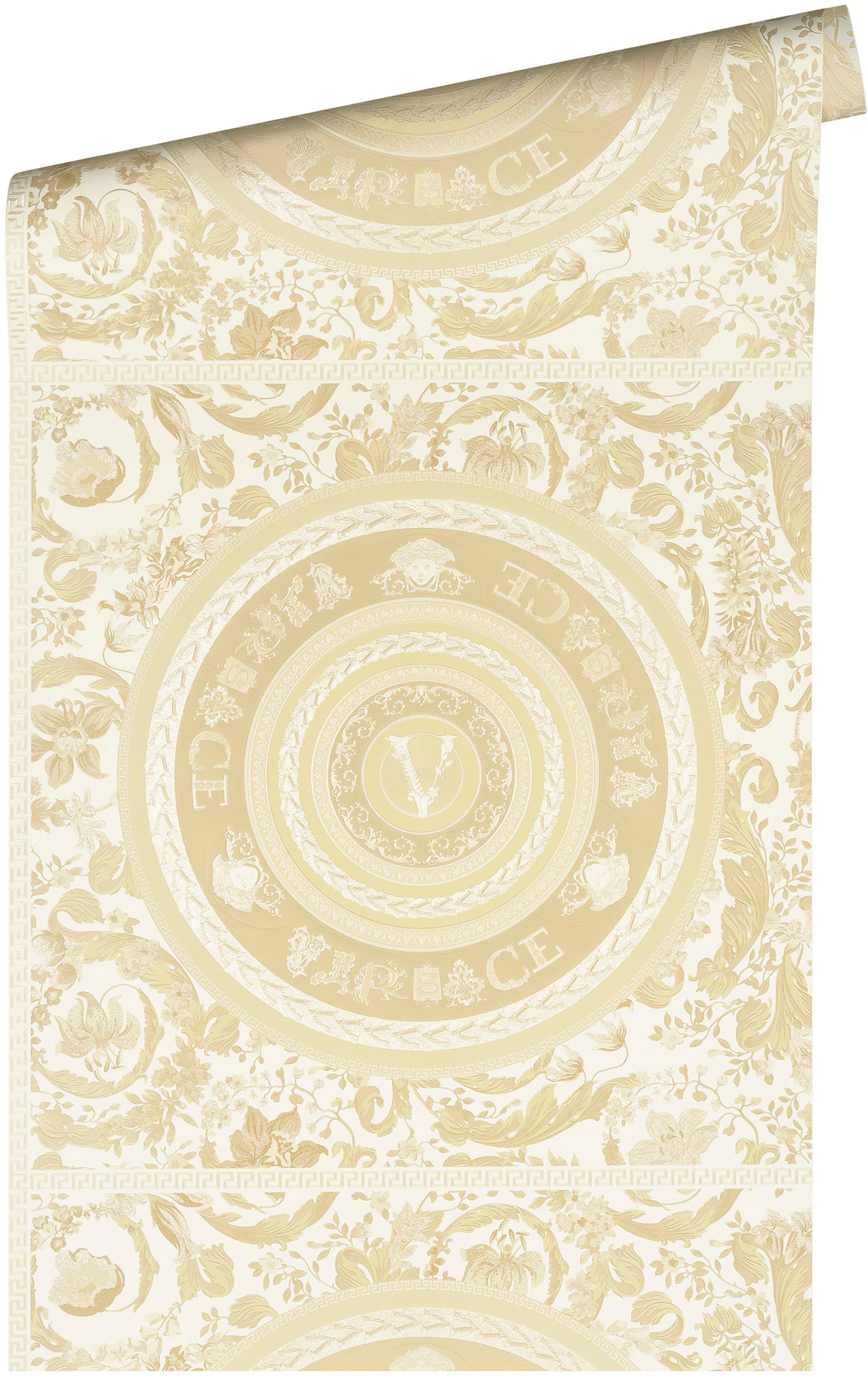 Versace Vliestapete »Wallpaper Versace 5 Floral Design«, leicht glänzend-ge günstig online kaufen