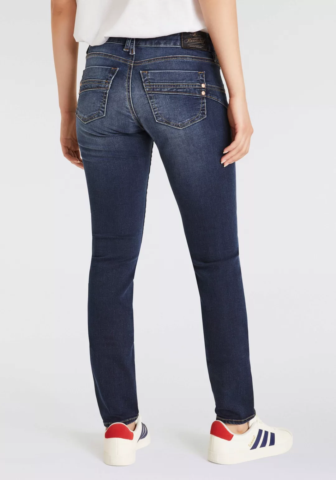 Herrlicher Slim-fit-Jeans Touch Slim Denim Stretch im Five-Pocket Style günstig online kaufen