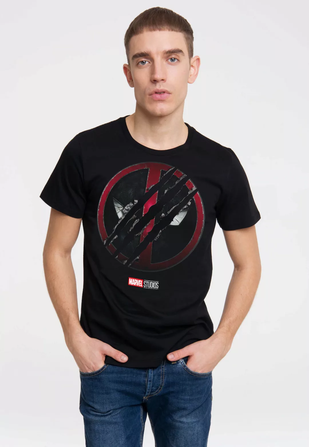 LOGOSHIRT T-Shirt "Marvel - Deadpool & Wolverine", mit coolem Frontprint günstig online kaufen