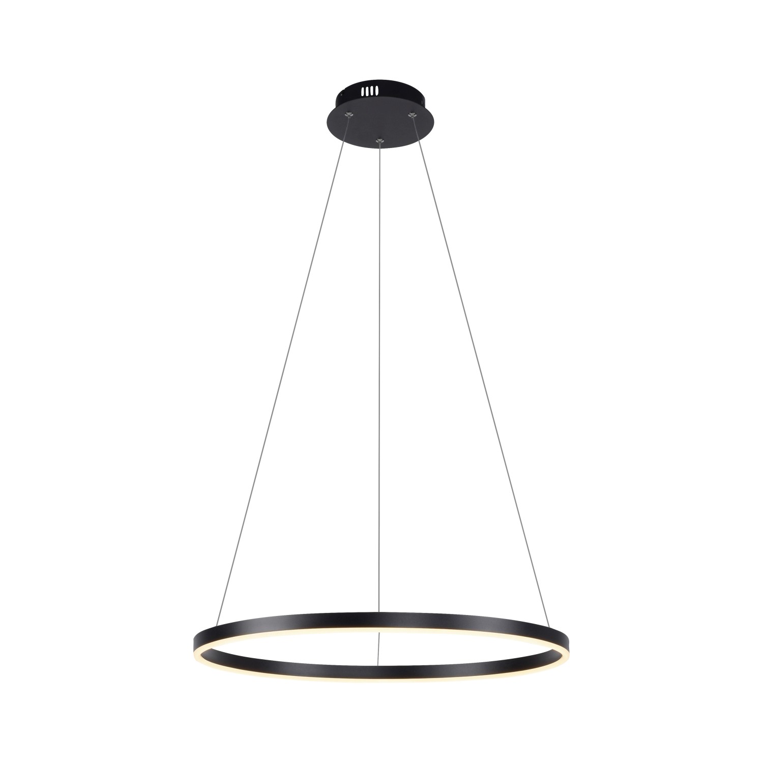 LED-Pendelleuchte Ritus, Ø 58,5cm, anthrazit günstig online kaufen