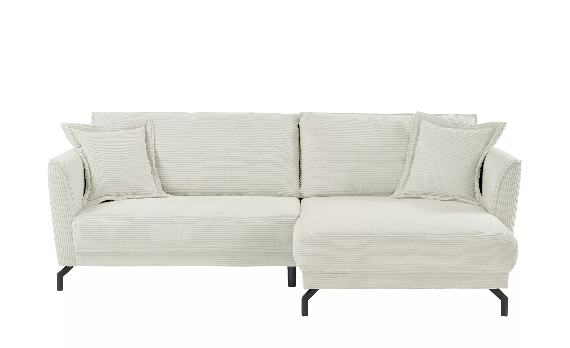 bobb Ecksofa  Yolanda ¦ grau ¦ Maße (cm): B: 257 H: 94 T: 174.0 Polstermöbe günstig online kaufen