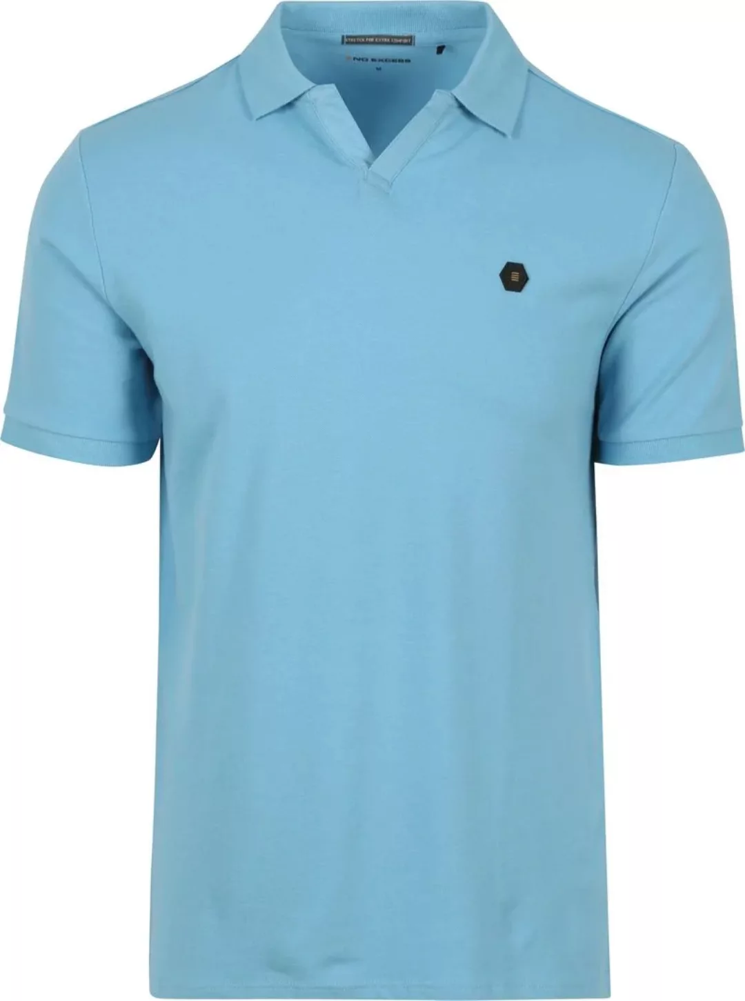 No Excess Poloshirt Riva Solid Blau - Größe 3XL günstig online kaufen