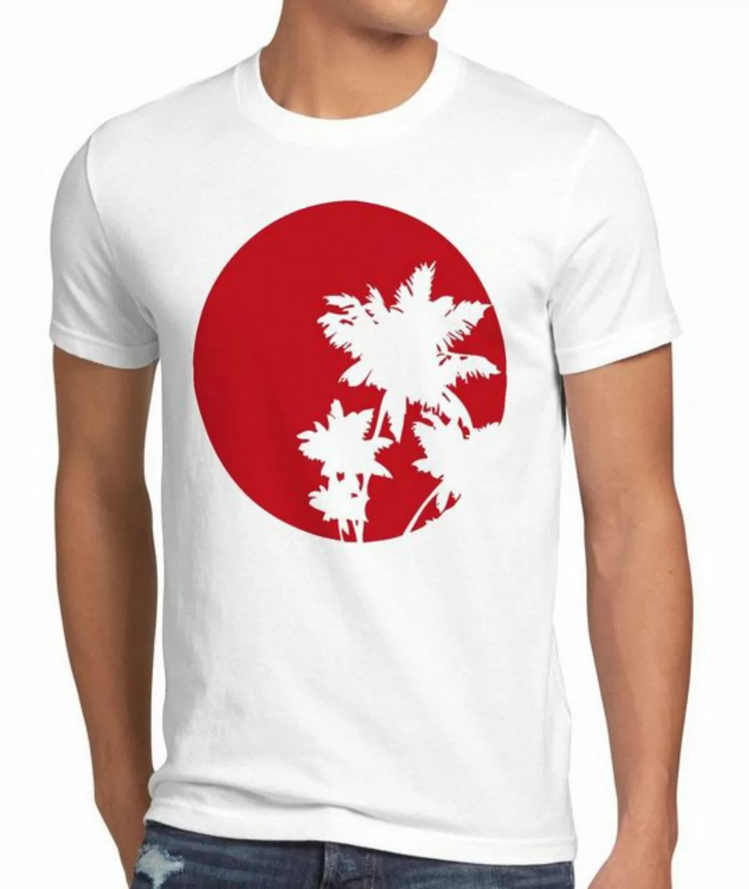 style3 Print-Shirt Herren T-Shirt Sonne sommer strand urlaub palmen insel s günstig online kaufen