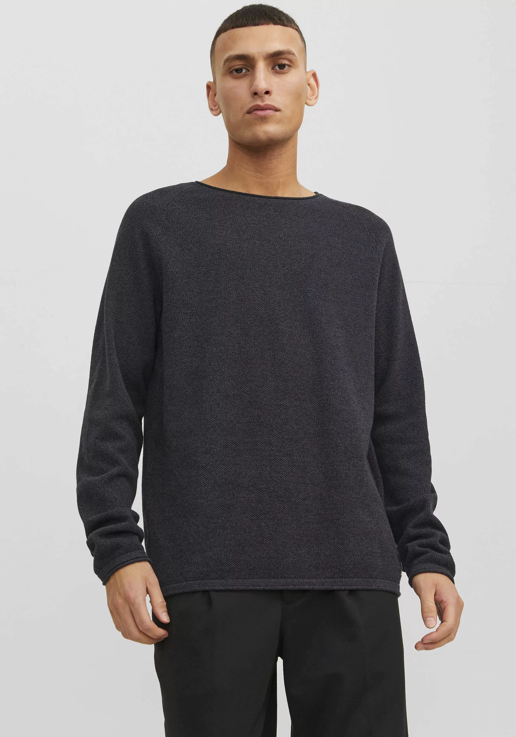 Jack & Jones Rundhalspullover "JPRBLUMIGUEL KNIT CREW NECK NOOS" günstig online kaufen