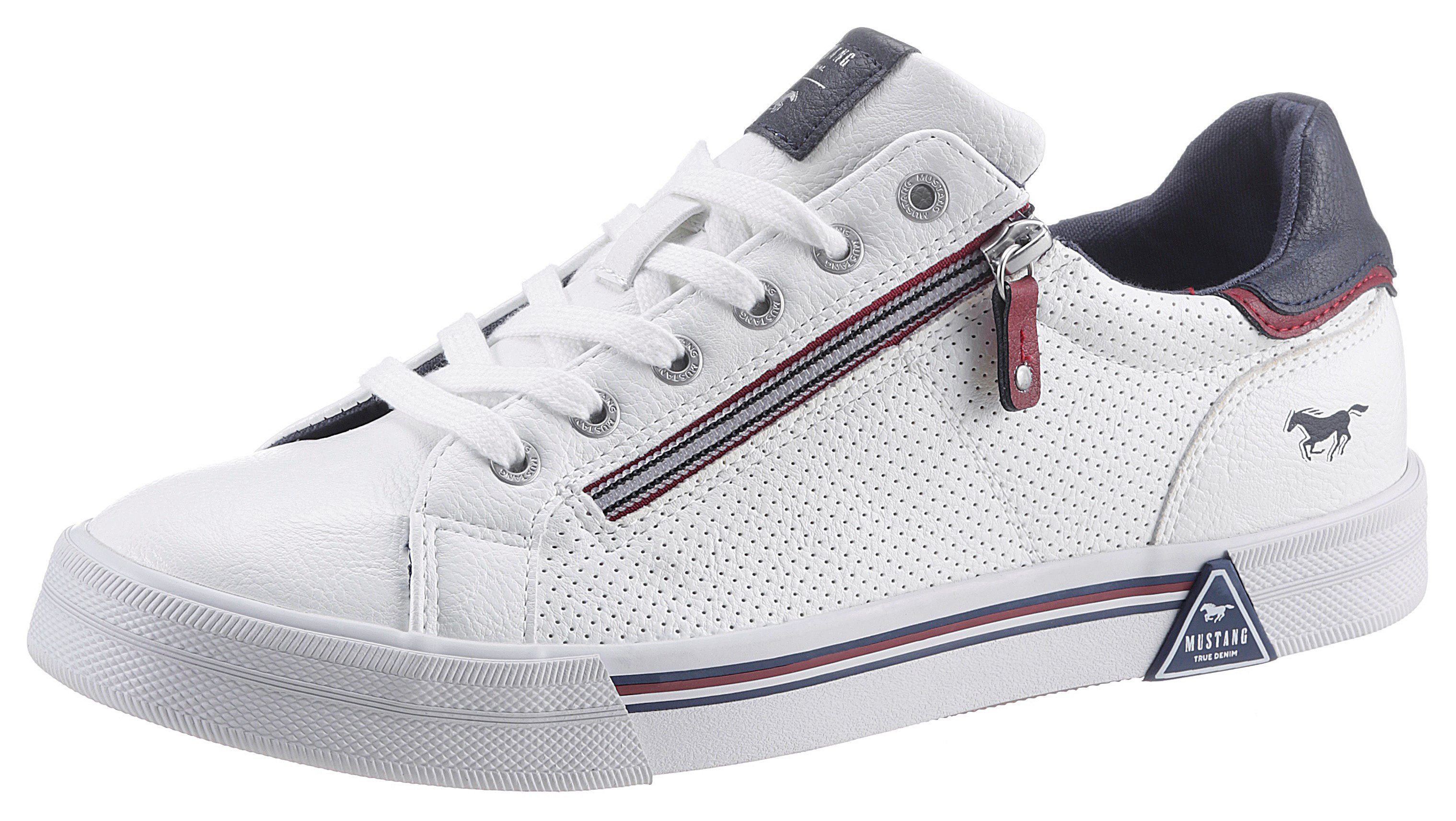 Mustang Shoes Sneaker mit Reißverschluss an günstig online kaufen