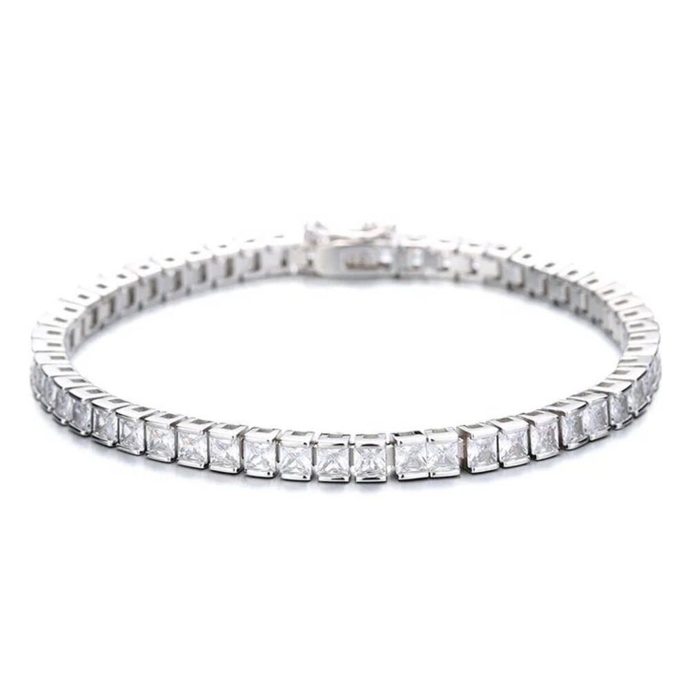 ROUGEMONT Tennisarmband Funkelndes Tennisarmband aus rostfreiem günstig online kaufen