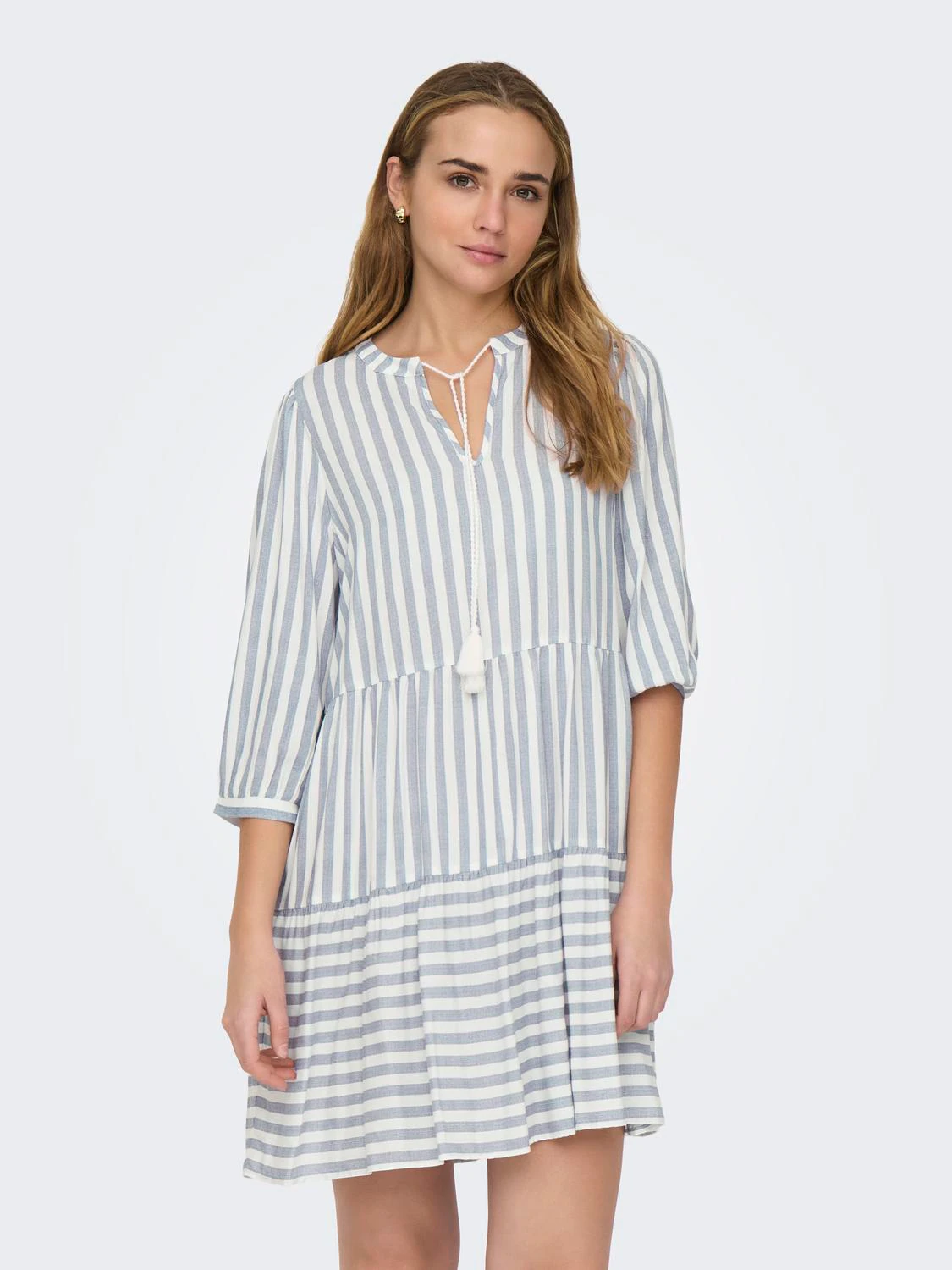 Only Damen Kleid ONLKAYA 3/4 - Regular Fit günstig online kaufen