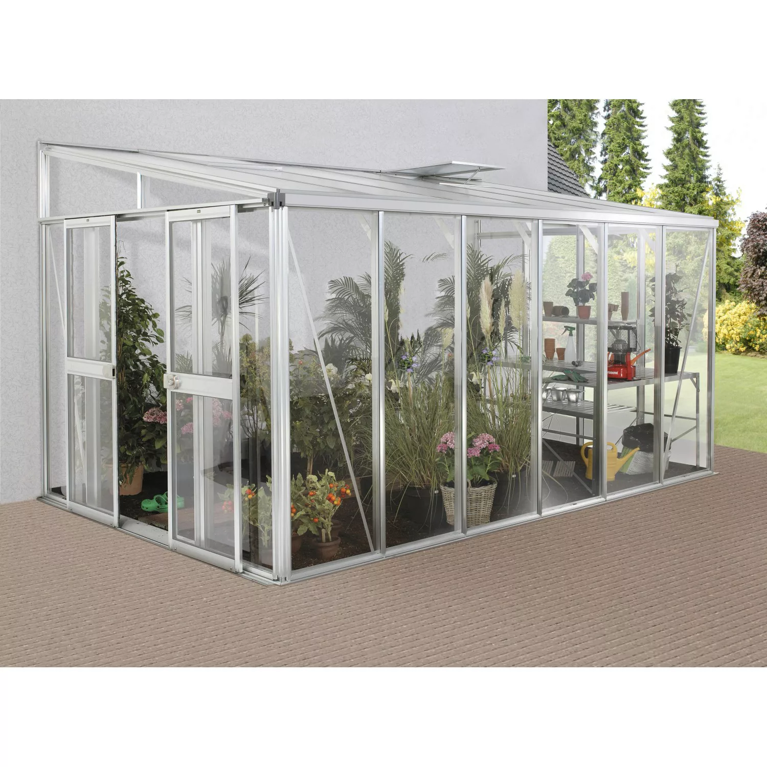 Vitavia Pavillon-Nachrüstsatz Athena 10200 Alu Blank günstig online kaufen