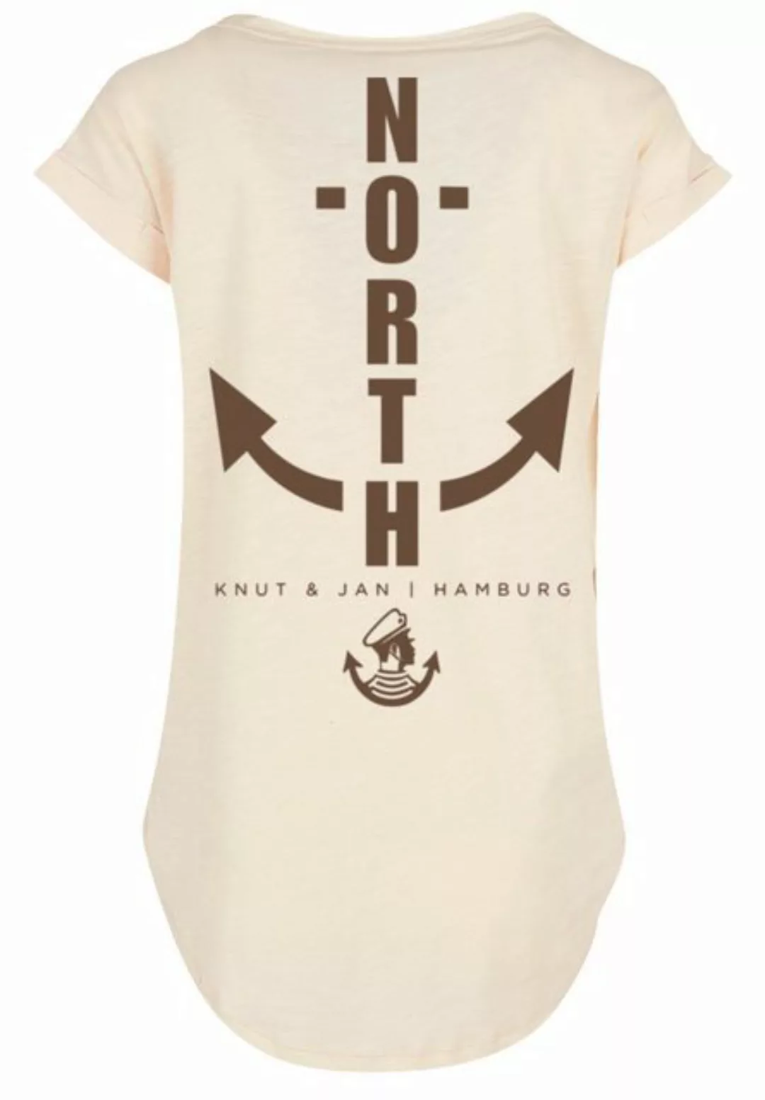 F4NT4STIC T-Shirt "North Anker Knut & Jan Hamburg", Print günstig online kaufen