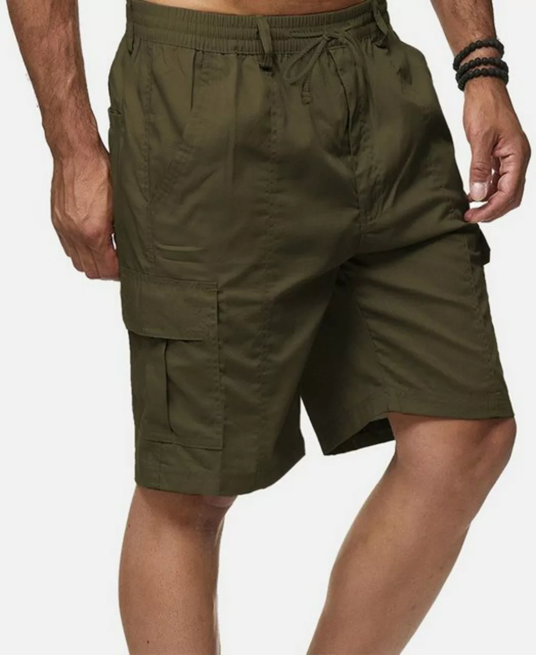 Egomaxx Cargoshorts Cargo Shorts Kurze Hose Schlupfhose Leichter Stoff (1-t günstig online kaufen