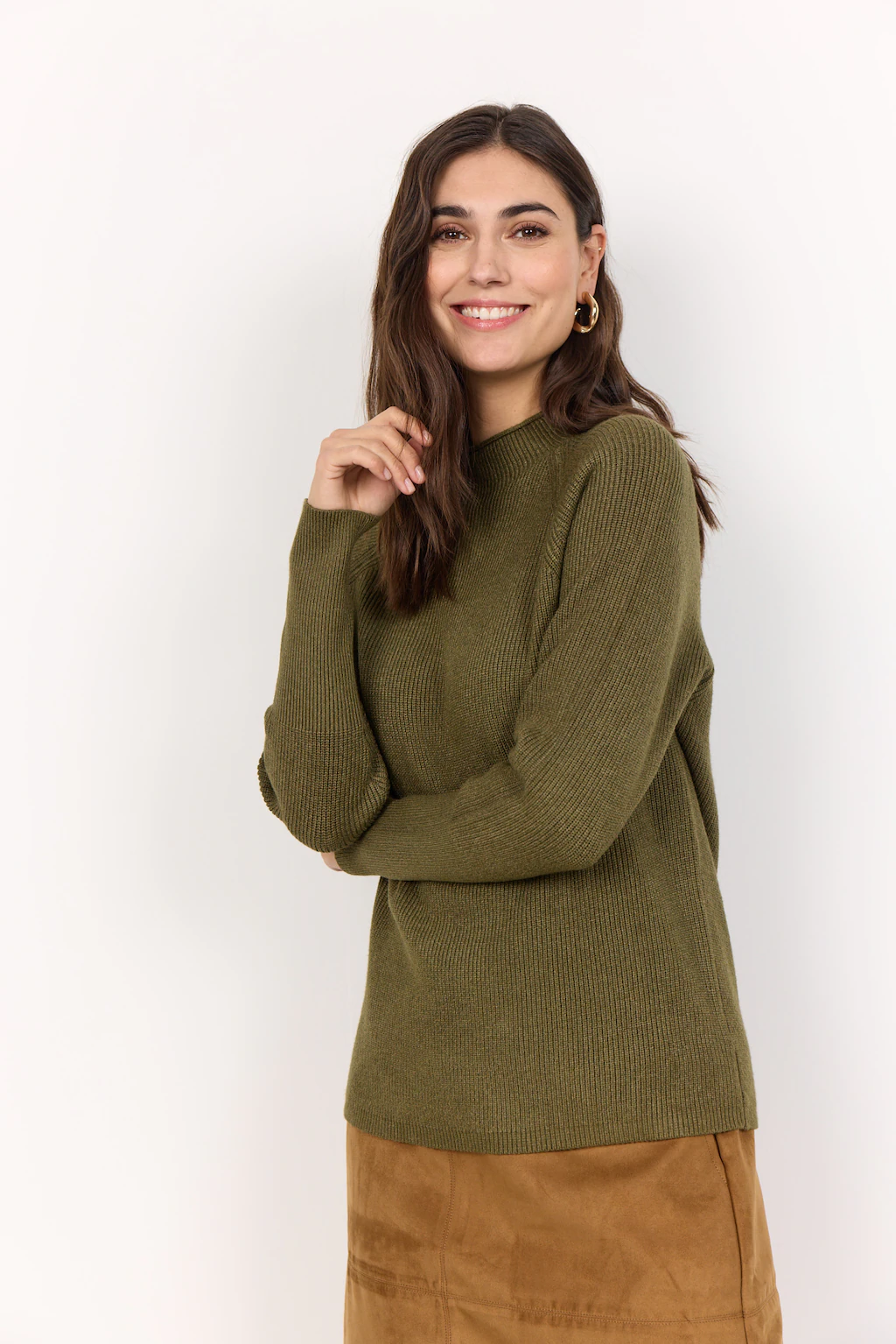 soyaconcept Stehkragenpullover "SC-KANITA 4" günstig online kaufen