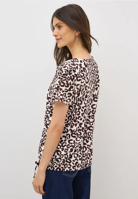 Leo Shirt mit Raffung günstig online kaufen