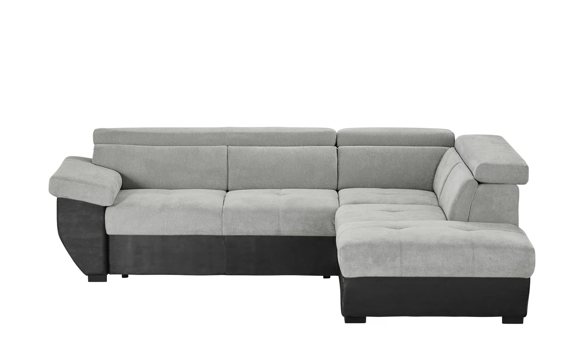 uno Ecksofa  Formula - grau - 79 cm - Polstermöbel > Sofas > Ecksofas - Möb günstig online kaufen