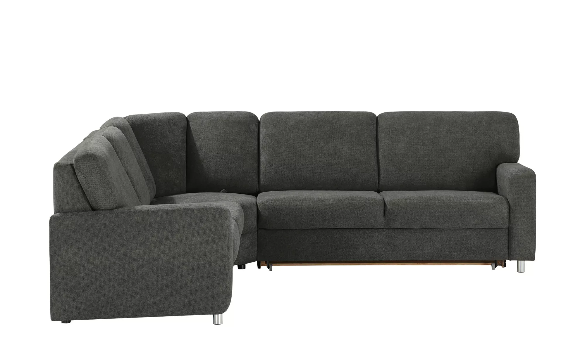 smart Ecksofa  Valencia ¦ schwarz ¦ Maße (cm): B: 266 H: 90 T: 236 Polsterm günstig online kaufen