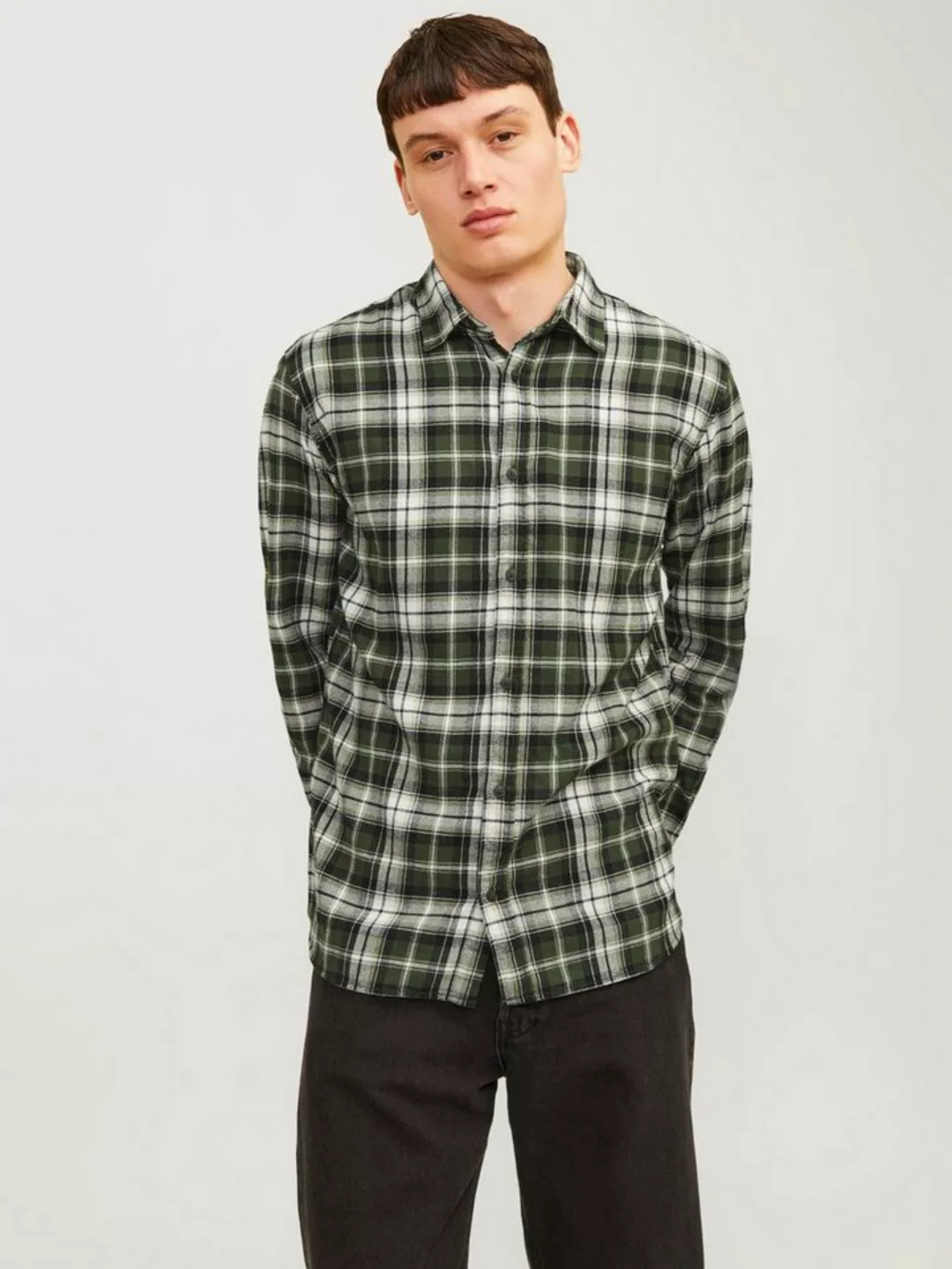 Jack & Jones Langarmhemd JJJOSHUA FALL FLANNEL SHIRT LS günstig online kaufen