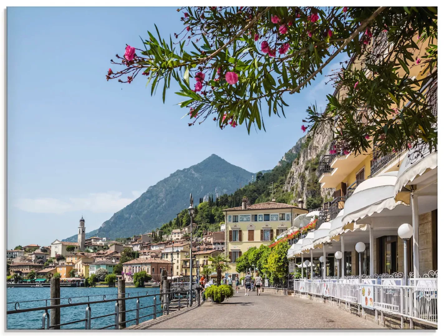Artland Glasbild "Gardasee Limone sul Garda", Europa, (1 St.) günstig online kaufen