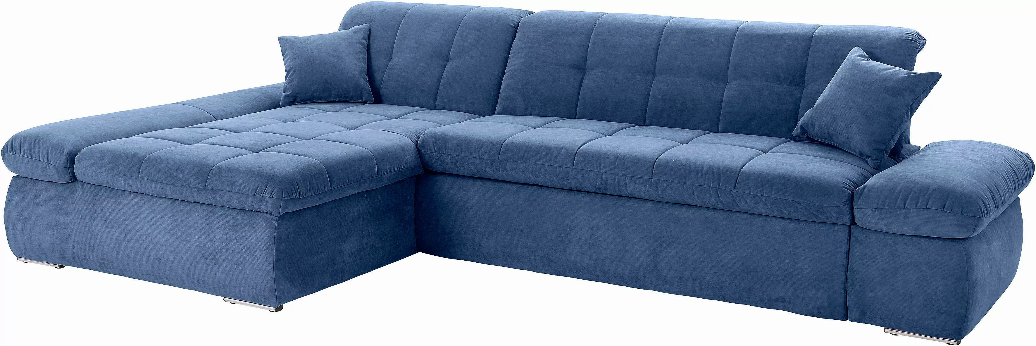 DOMO collection Ecksofa "NMoric XXL, B/T/H: 300/172/80cm, L-Form", wahlweis günstig online kaufen