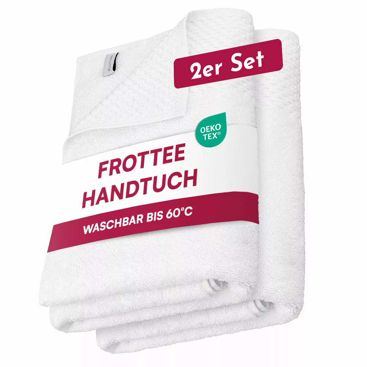 Clinotest Duschtücher Frottee 2er Set 70x140 günstig online kaufen