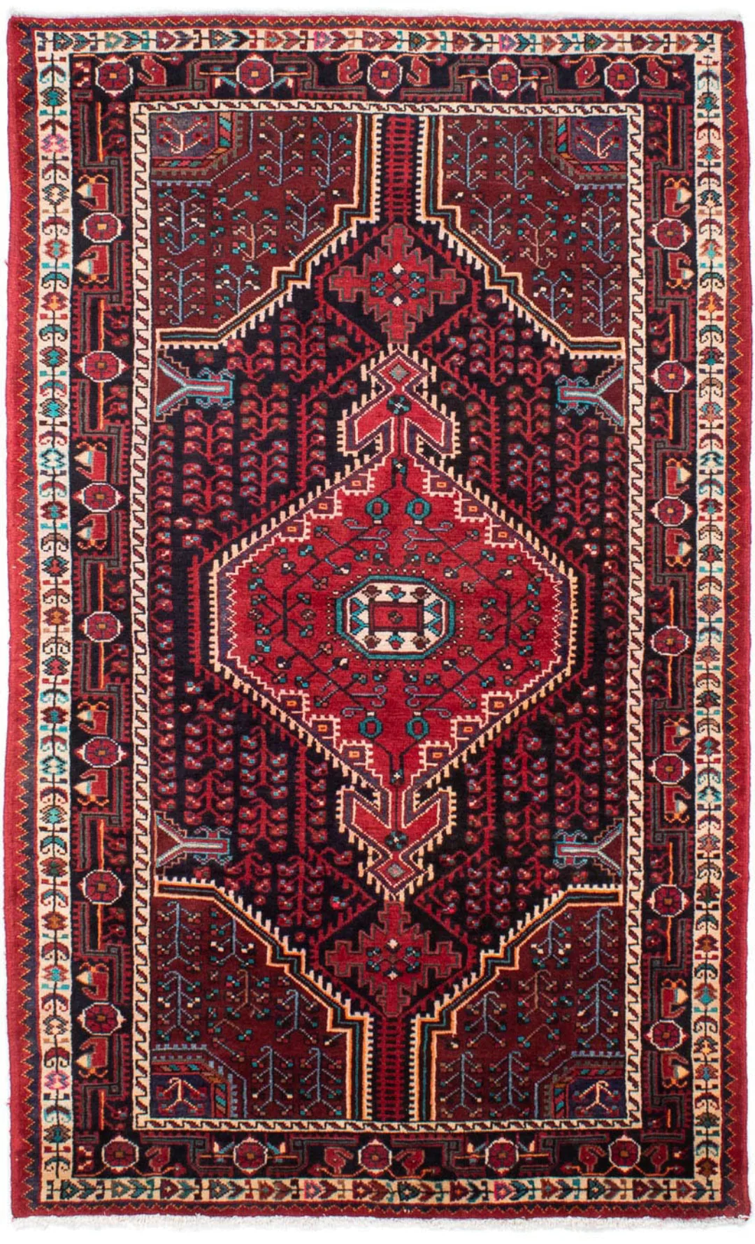 morgenland Orientteppich »Perser - Nomadic - 227 x 140 cm - rot«, rechtecki günstig online kaufen