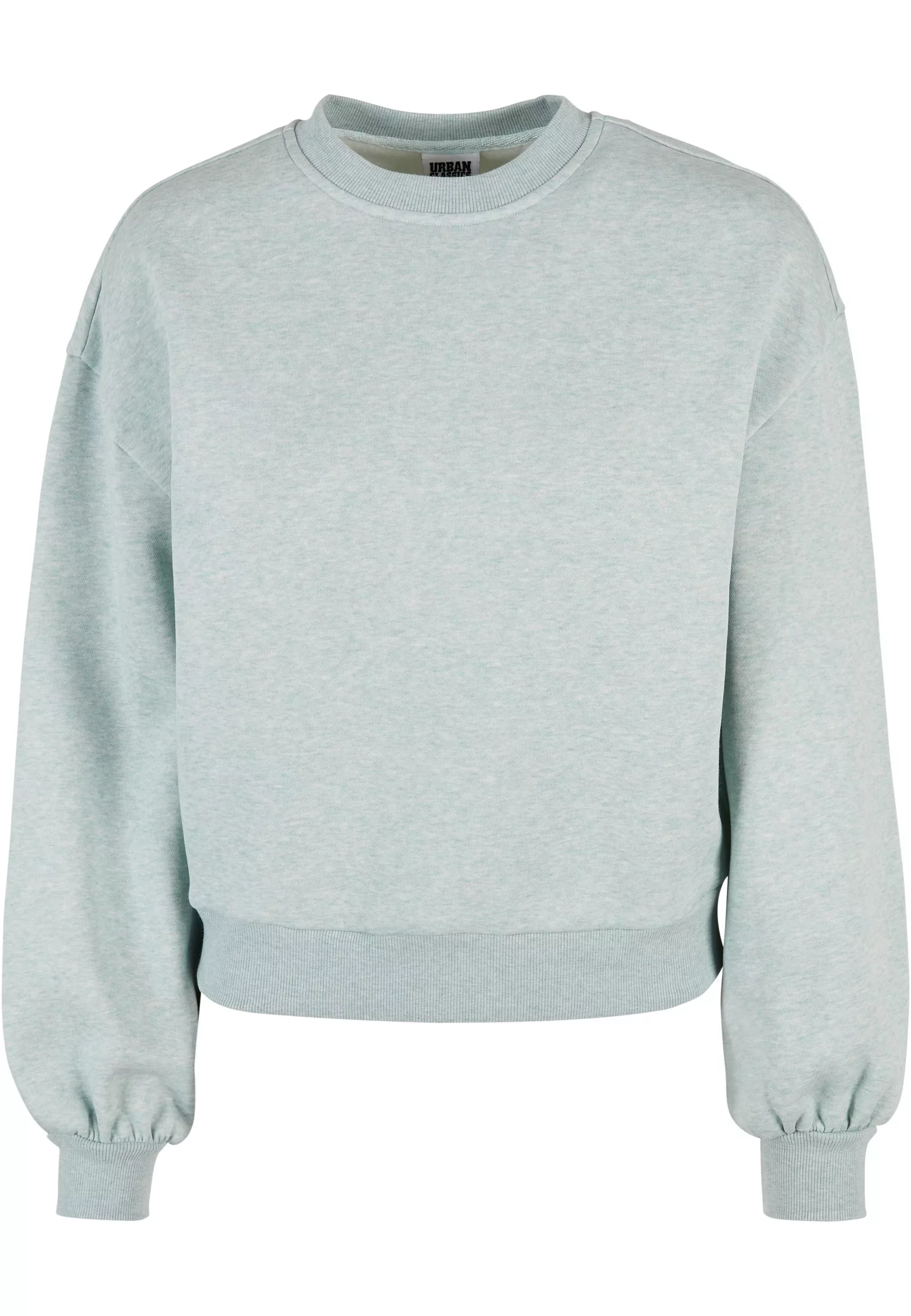 URBAN CLASSICS Sweater "Damen Ladies Oversized Color Melange Crewneck", (1 günstig online kaufen