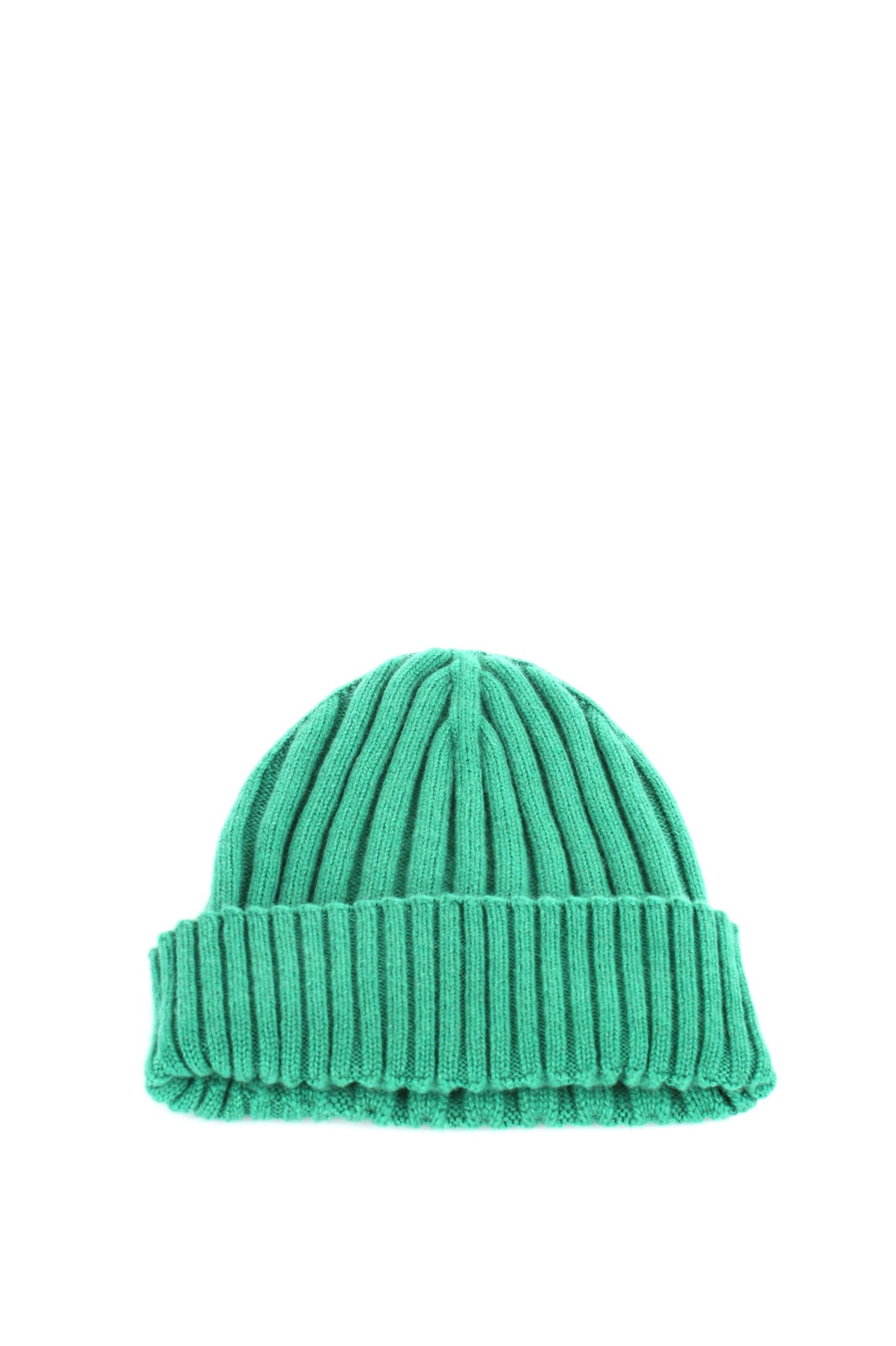 H953 Beanie Herren grün Cashmere günstig online kaufen