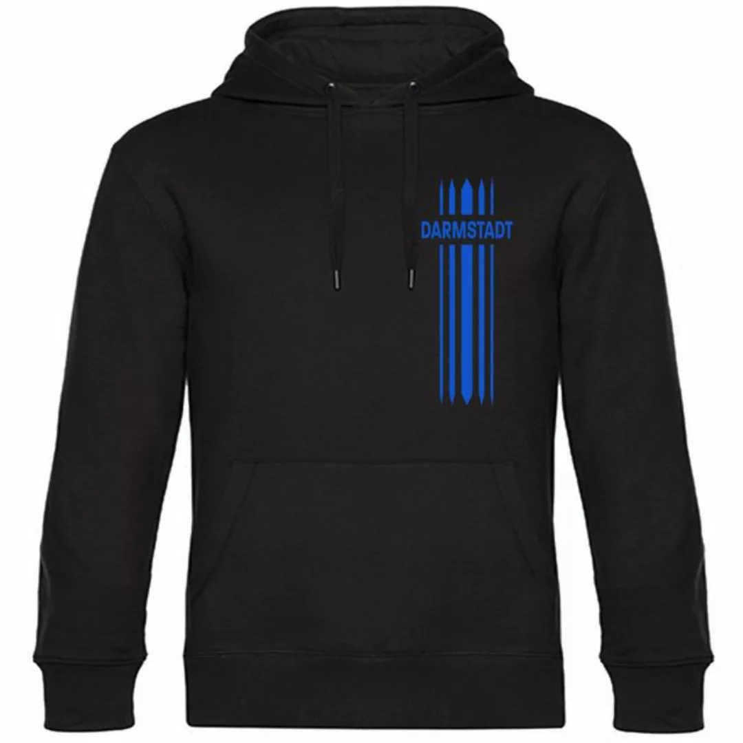 multifanshop Kapuzensweatshirt Darmstadt - Streifen - Pullover günstig online kaufen