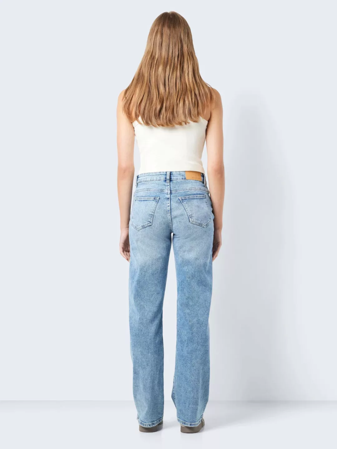 Noisy may Straight-Jeans NMYOLANDA NW WIDE JEANS AZ236LB NOOS günstig online kaufen