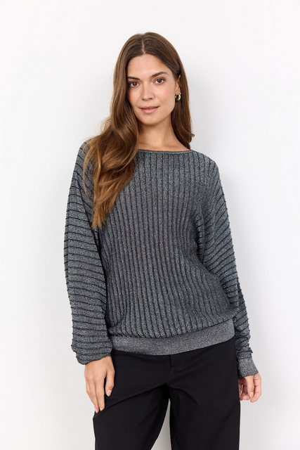 soyaconcept Rundhalspullover Soyaconcept Pullover Violetta in Schwarz (1-tl günstig online kaufen