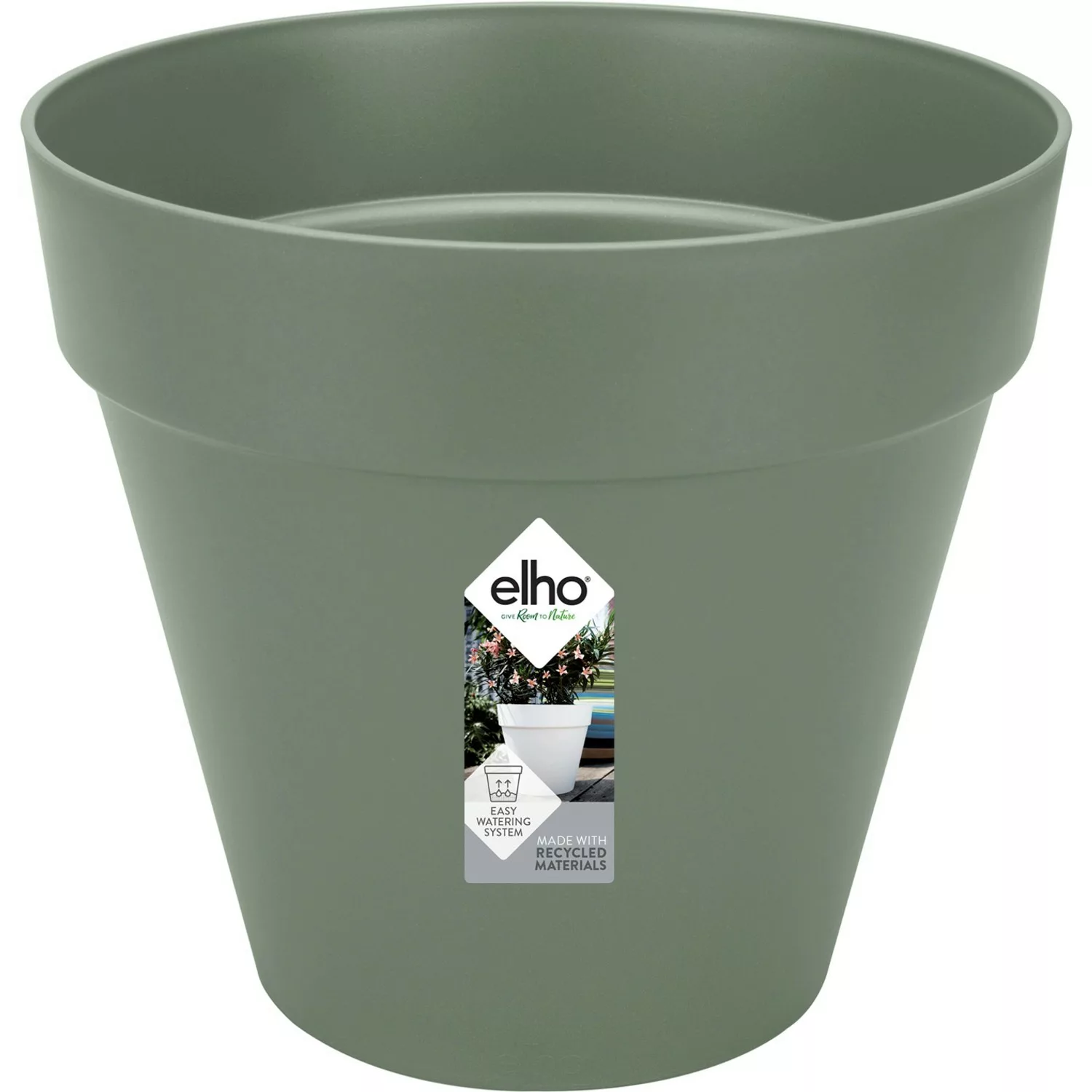 Elho Blumentopf Loft  Ø30 cm Pistaziengrün günstig online kaufen