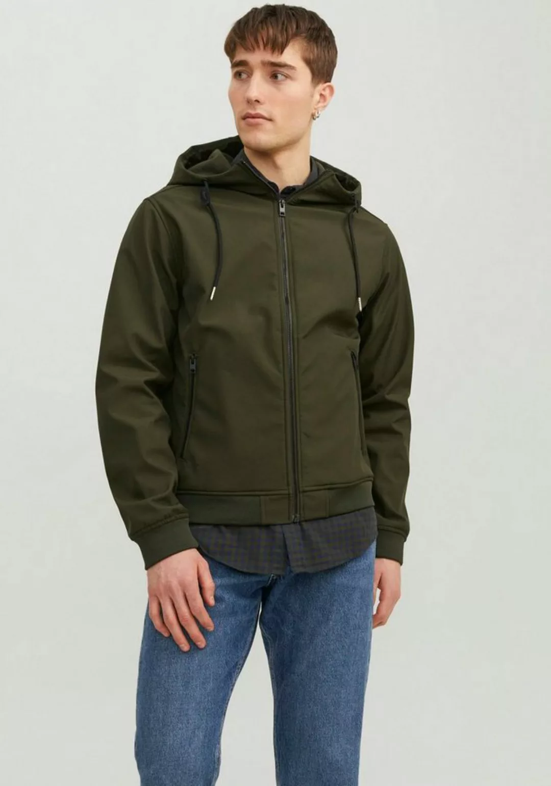 Jack & Jones Softshelljacke JJEBASIC SOFTSHELL HOOD NOOS günstig online kaufen