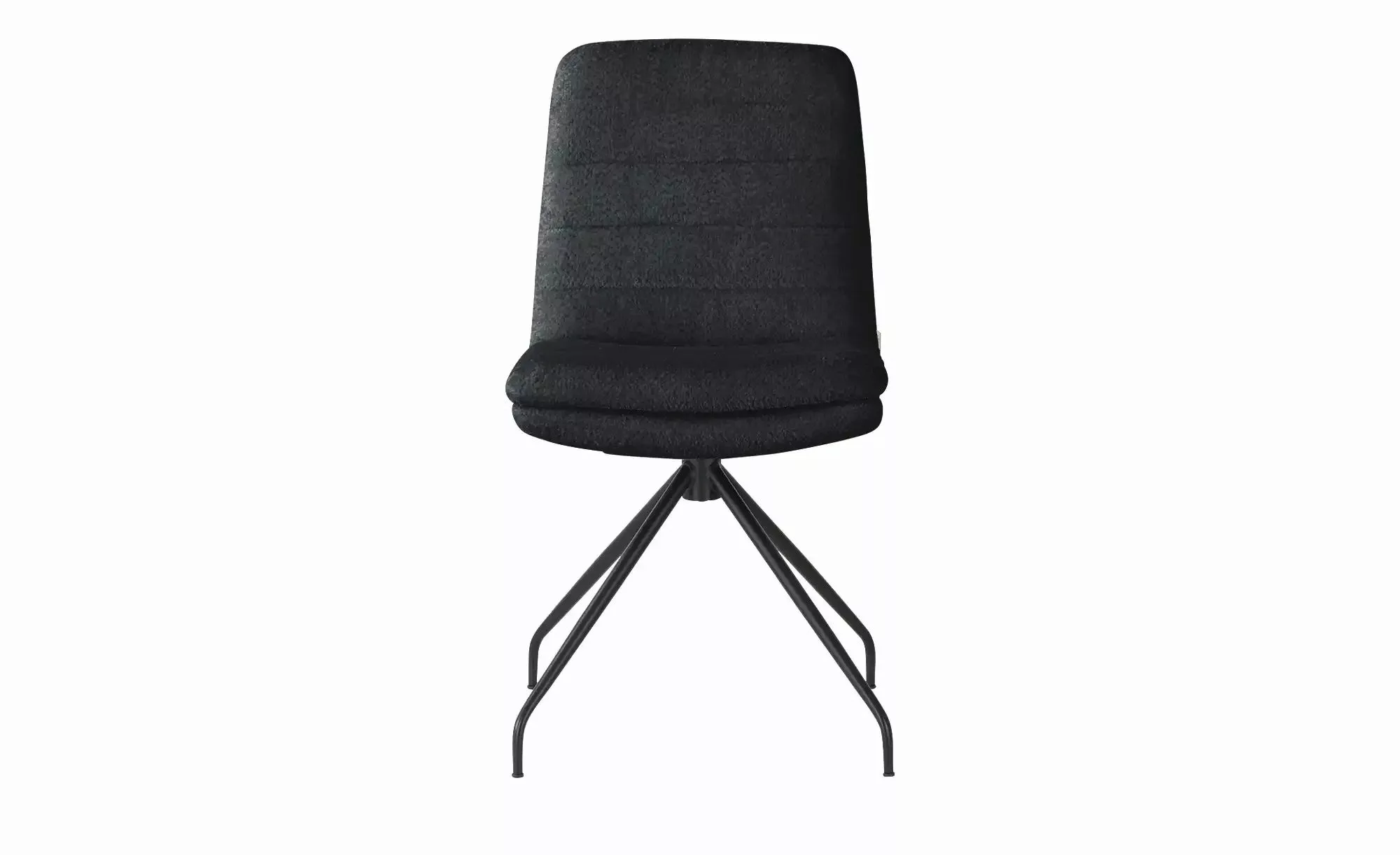 Jette Home Polsterstuhl  Ferro ¦ schwarz ¦ Maße (cm): B: 49 H: 85 T: 70.0 S günstig online kaufen