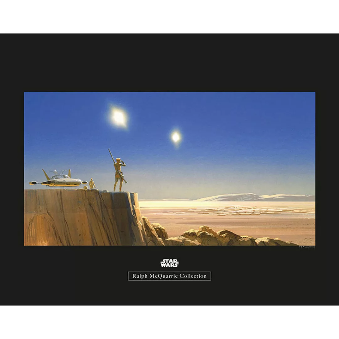 Komar Wandbild Star Wars Classic RMQ Mos Eisley Ed Star Wars B/L: ca. 50x40 günstig online kaufen