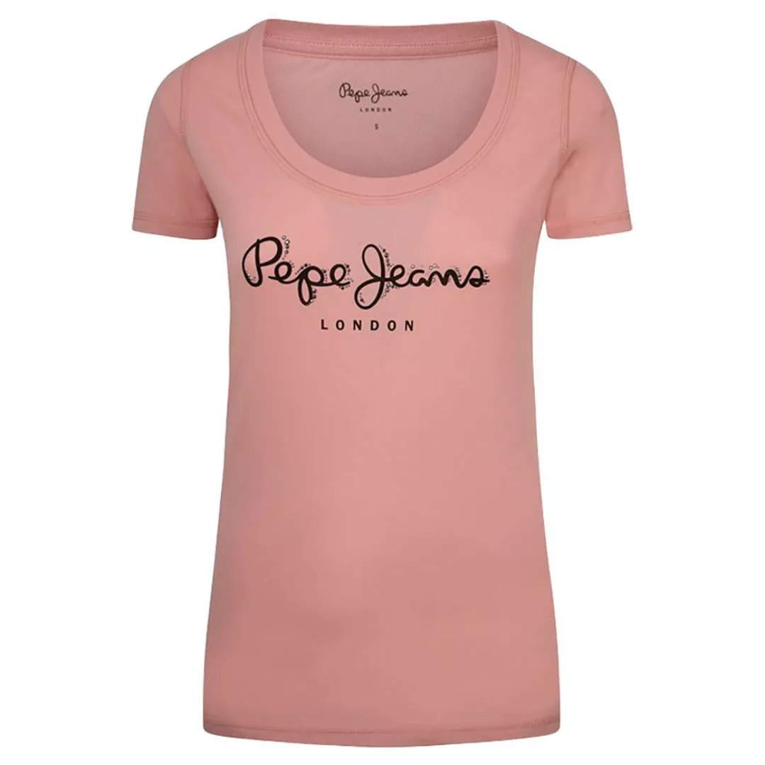 Pepe Jeans Pam Kurzärmeliges T-shirt XL Soft Pink günstig online kaufen