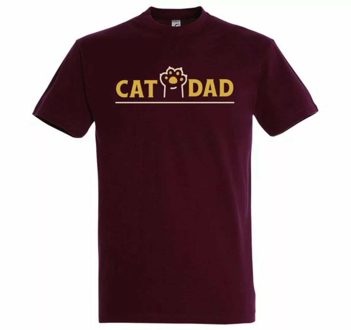 Youth Designz Print-Shirt Cat Dad Herren T-Shirt mit lustigen Logo für Herr günstig online kaufen