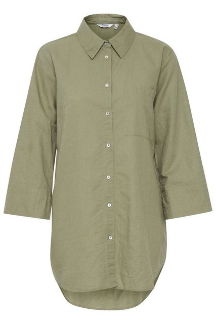 b.young Langarmbluse BYEMMAN LONG SHIRT - 20809685 Blusenshirt aus Leinenmi günstig online kaufen