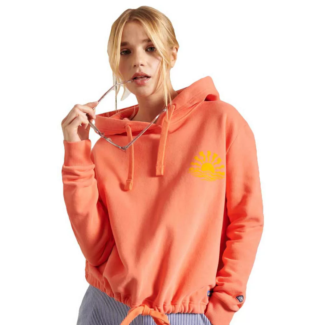 Superdry Cali Surf Bb Sweatshirt XS Cali Coral günstig online kaufen