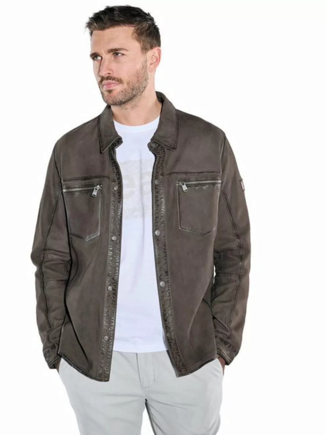 emilio adani Lederjacke Lederjacke slim fit günstig online kaufen