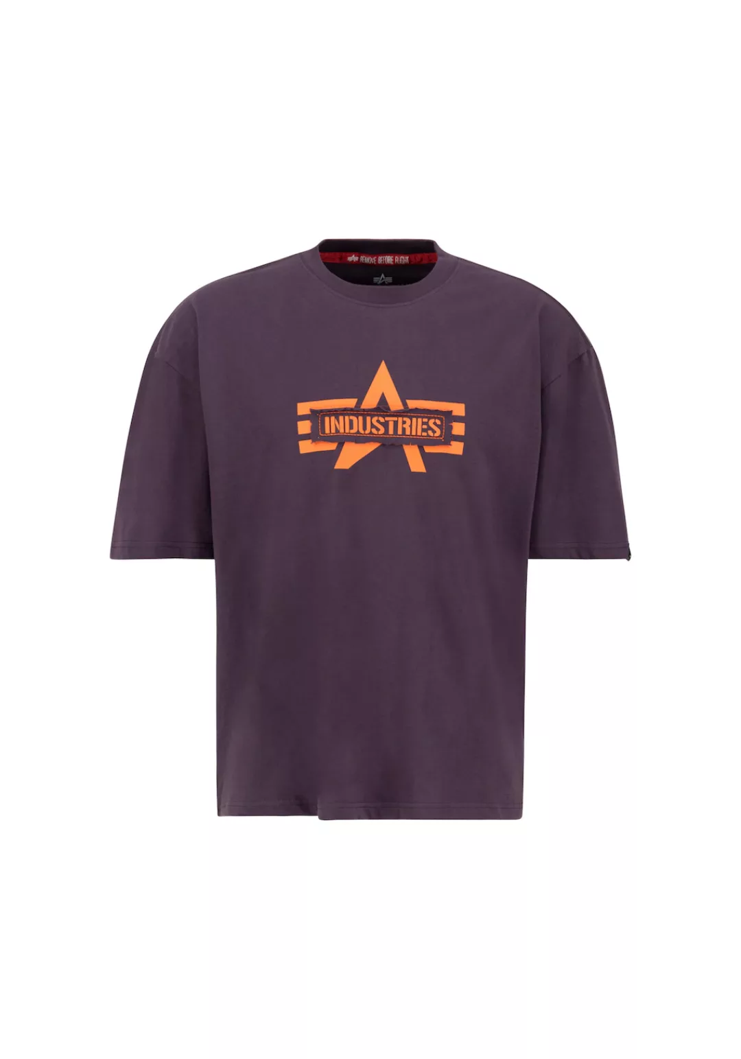 Alpha Industries T-Shirt "Alpha Industries Men - T-Shirts Logo Edge T" günstig online kaufen