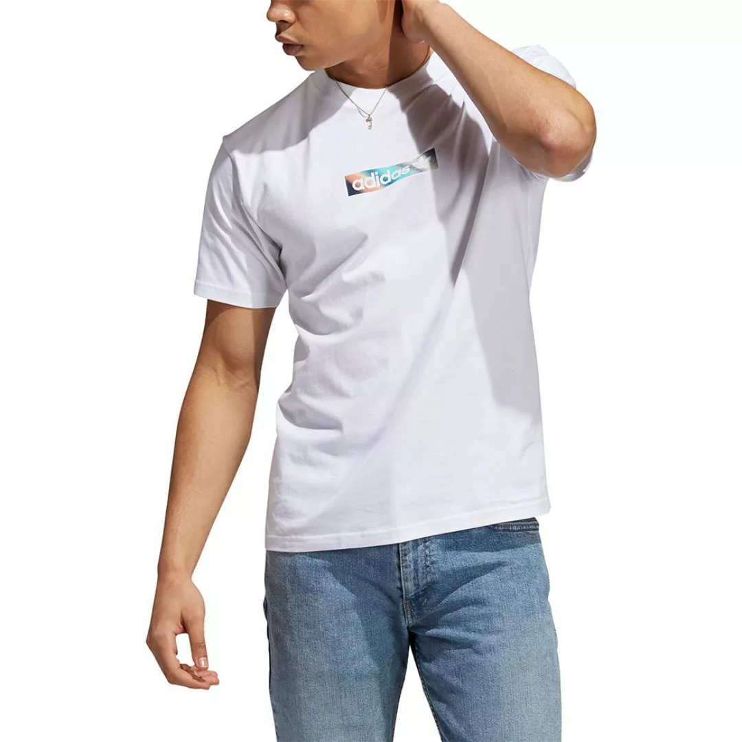 Adidas Originals Summer Box Line Kurzarm T-shirt XS White günstig online kaufen