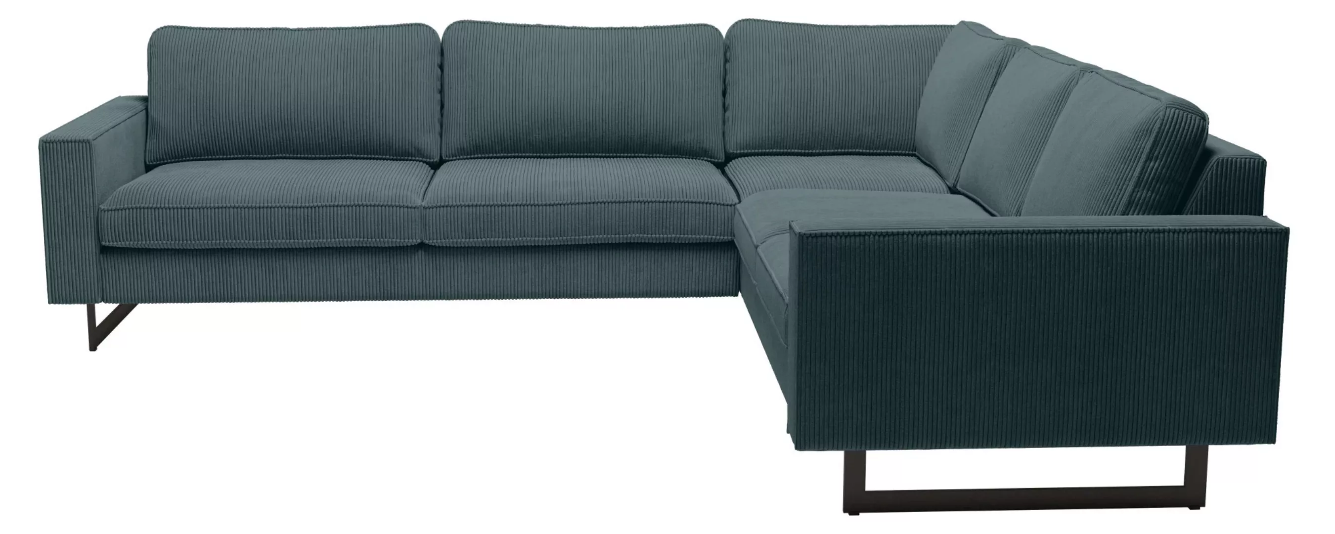 Places of Style Ecksofa »Pinto, XXL, 250/290 cm, langer Schenkel, Ottomane« günstig online kaufen
