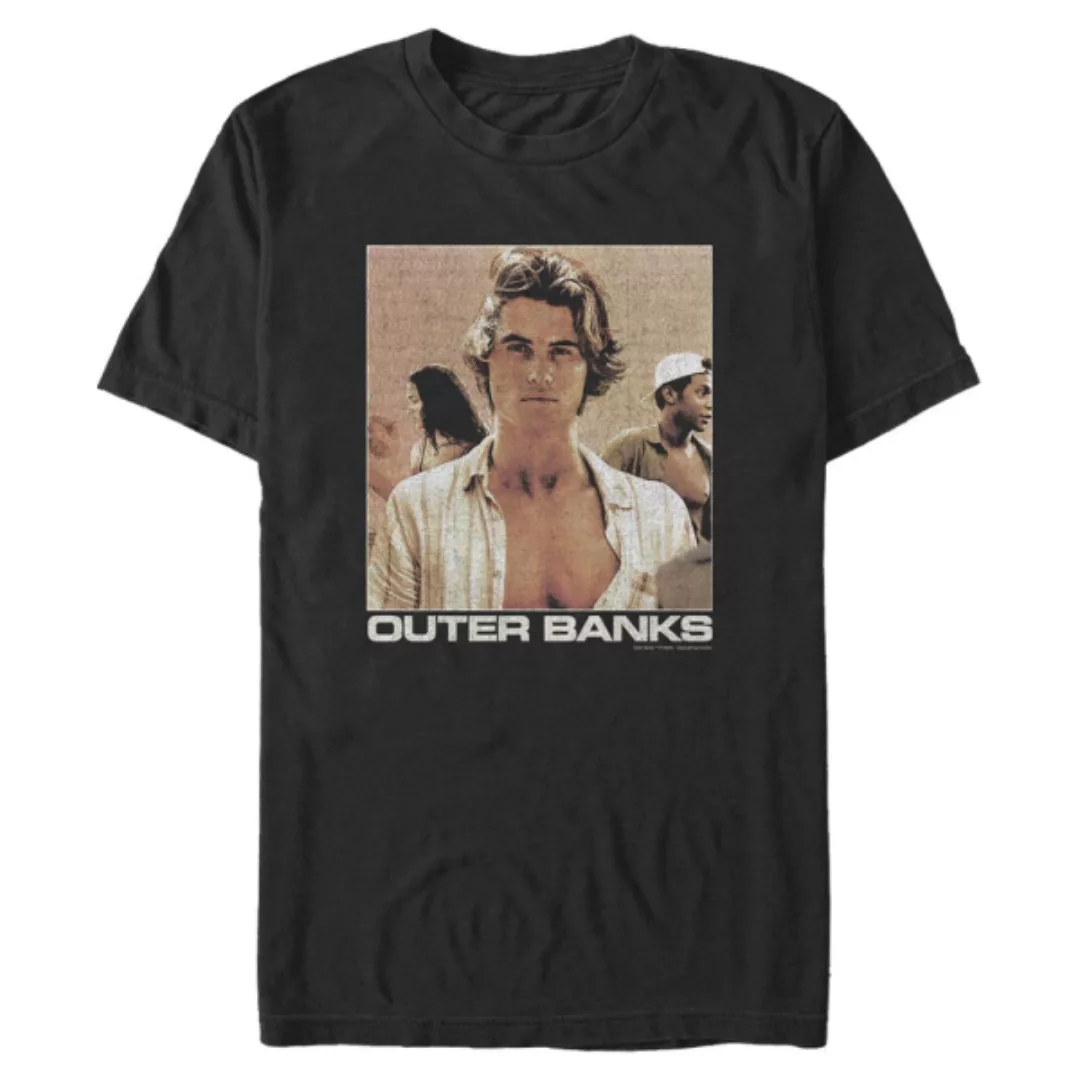 Netflix - Outer Banks - John B Waves Poster - Männer T-Shirt günstig online kaufen
