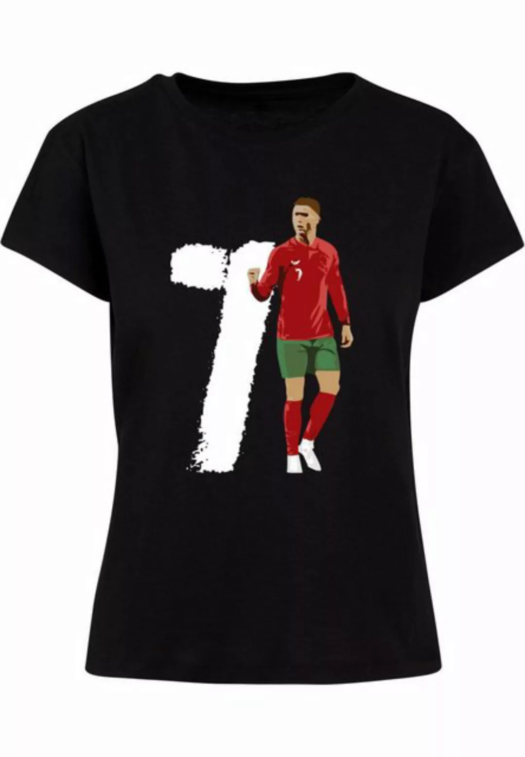 Merchcode T-Shirt Merchcode Damen Ladies Player 3 Box Tee (1-tlg) günstig online kaufen