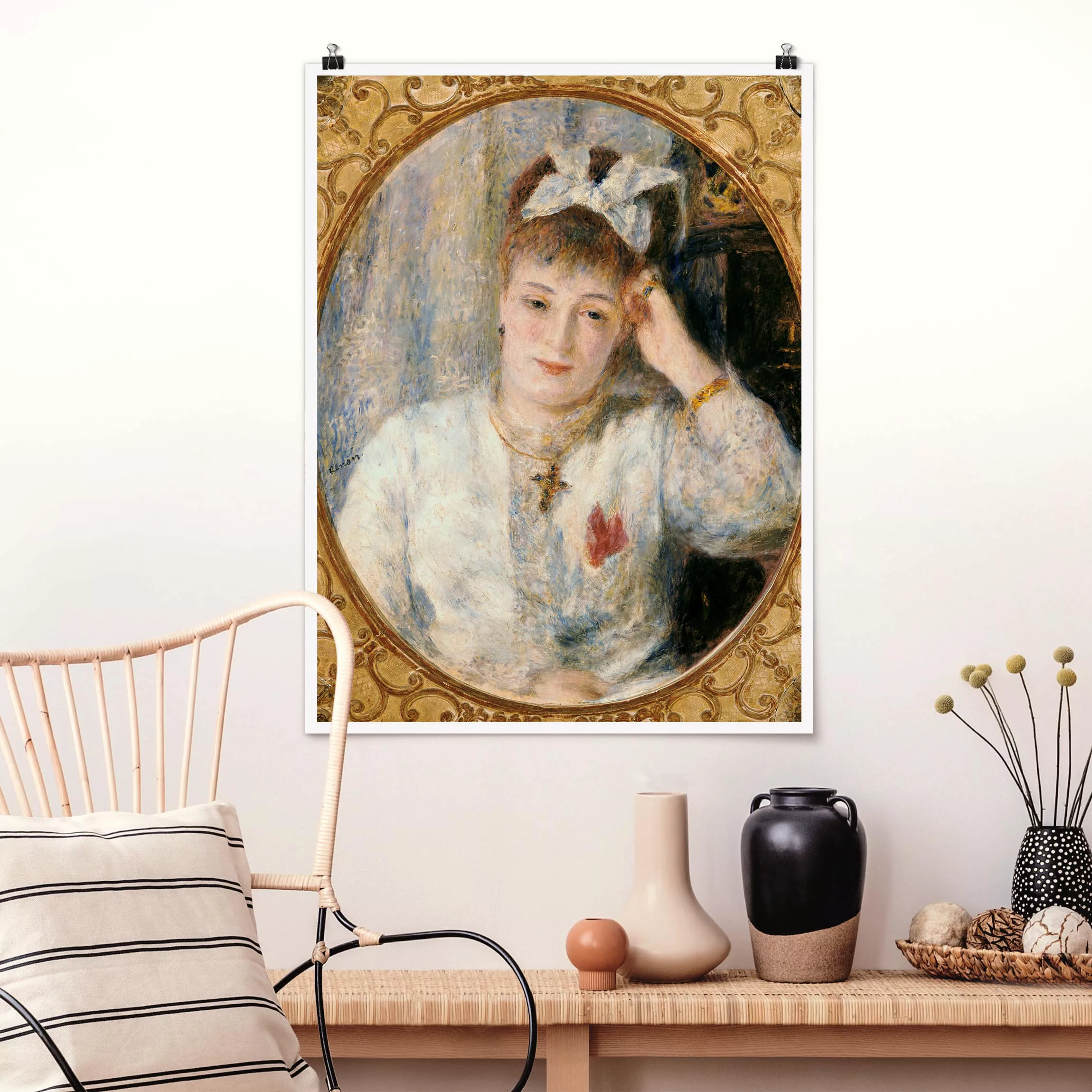 Poster Kunstdruck - Hochformat Auguste Renoir - Marie Murer günstig online kaufen