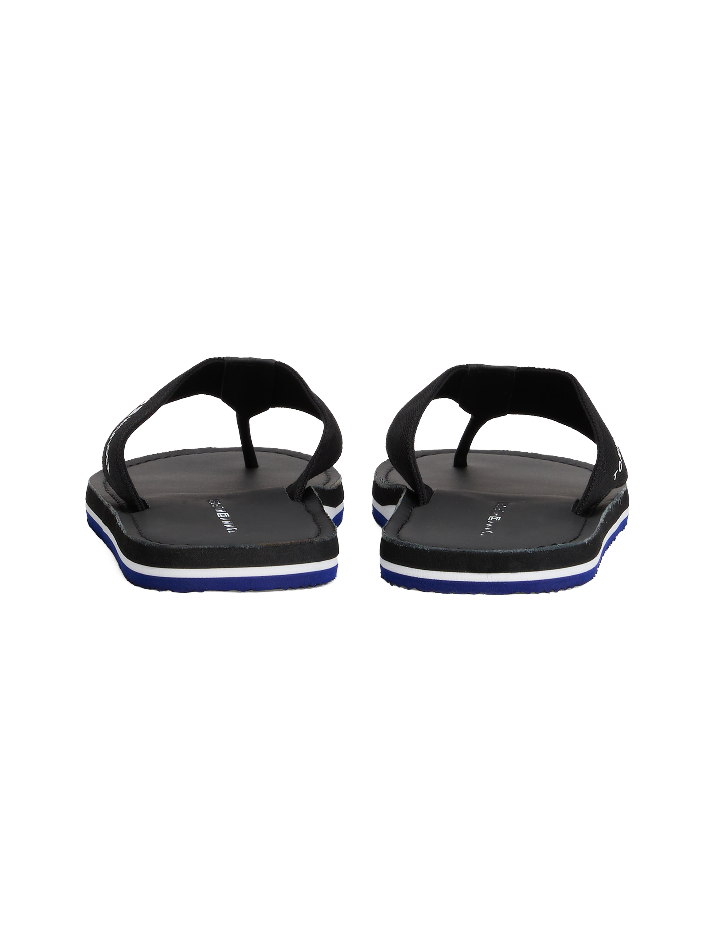 Tommy Hilfiger Zehentrenner "HILFIGER LEATHER BEACH SANDAL", Sommerschuh, S günstig online kaufen