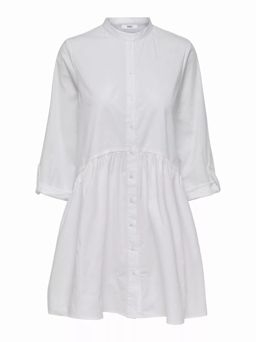 Only Ditte Life 3/4 Shirt Woven Kurzes Kleid 42 White günstig online kaufen
