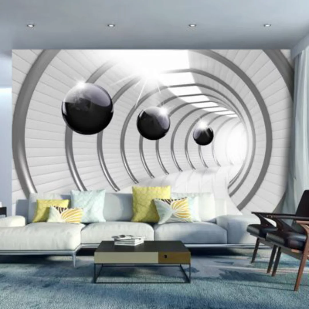 artgeist Fototapete Futuristic Tunnel mehrfarbig Gr. 400 x 280 günstig online kaufen