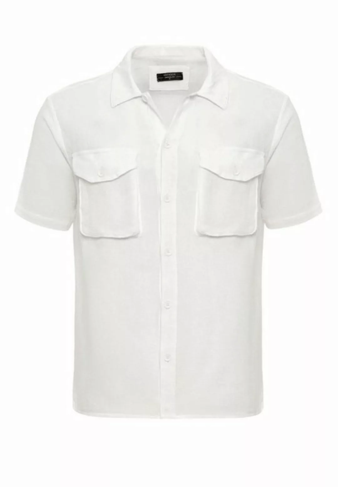 Antioch Blusenshirt Palikir - Short Sleeve - Cotton - Regular Fit günstig online kaufen