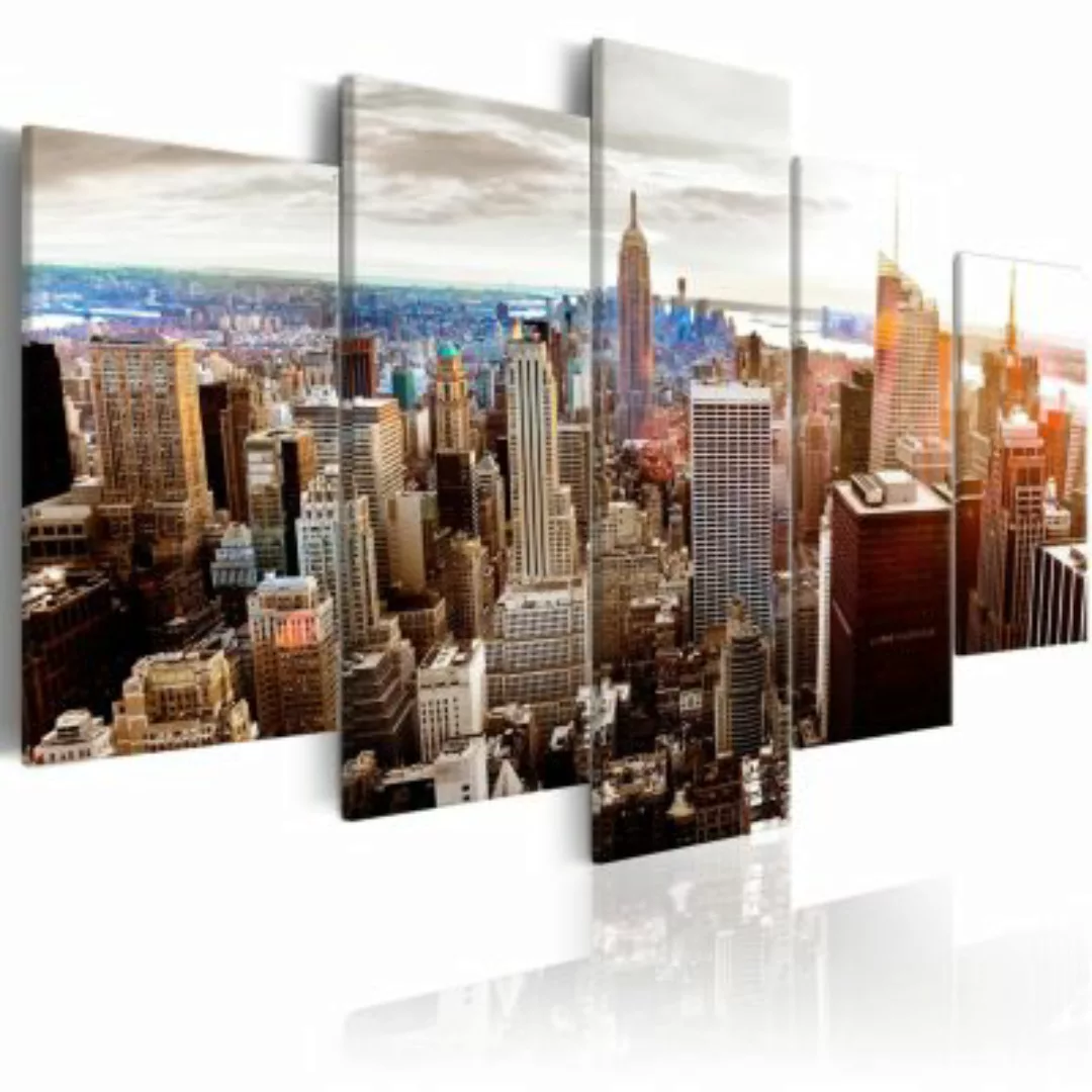 artgeist Wandbild Grey Tower Blocks mehrfarbig Gr. 200 x 100 günstig online kaufen