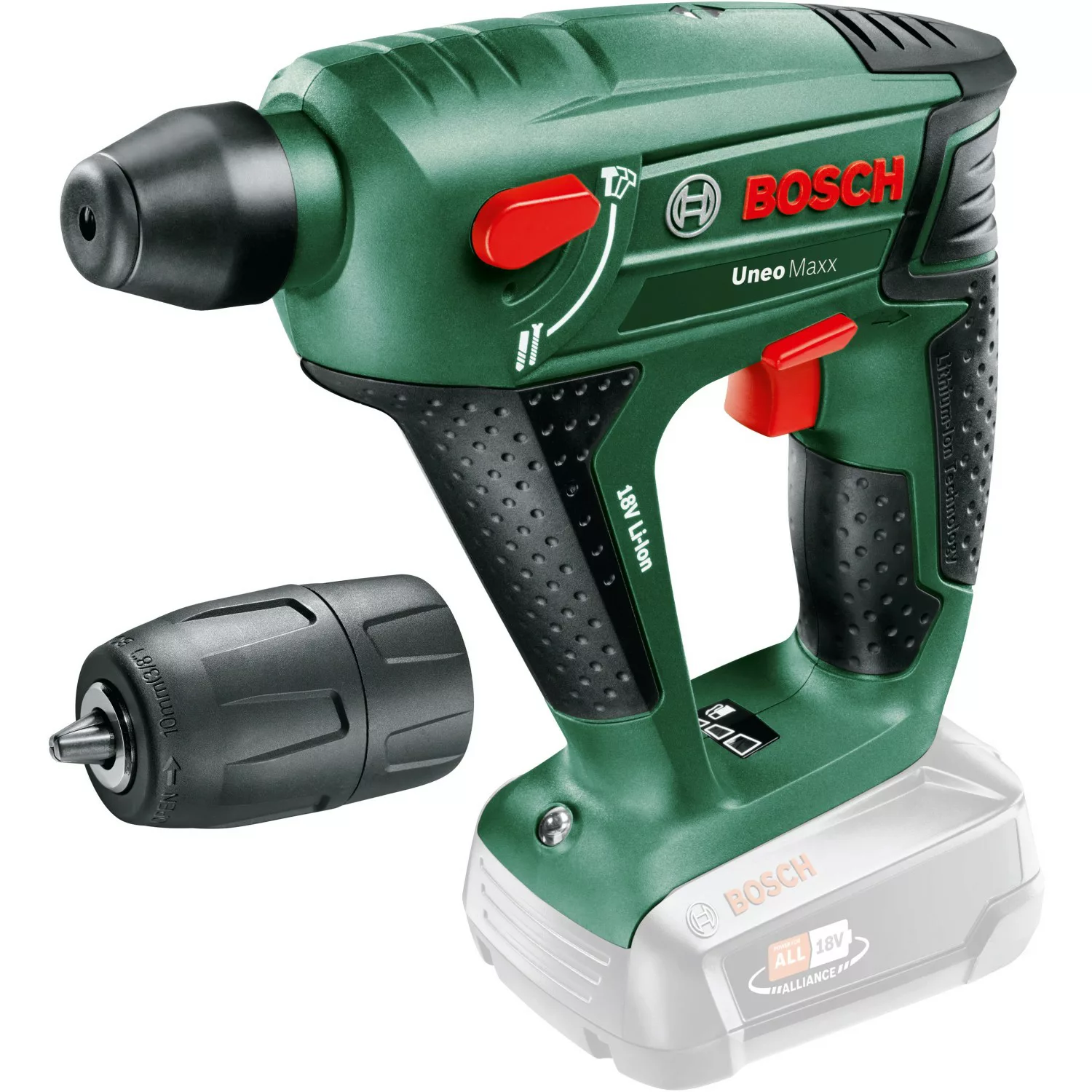 Bosch Akku-Bohrhammer Uneo Maxx 18 V Solo günstig online kaufen