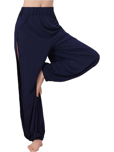 KIKI Yogahose Sporthose Damen Hosen Yogahosen Sport Haremshose Leichte Somm günstig online kaufen